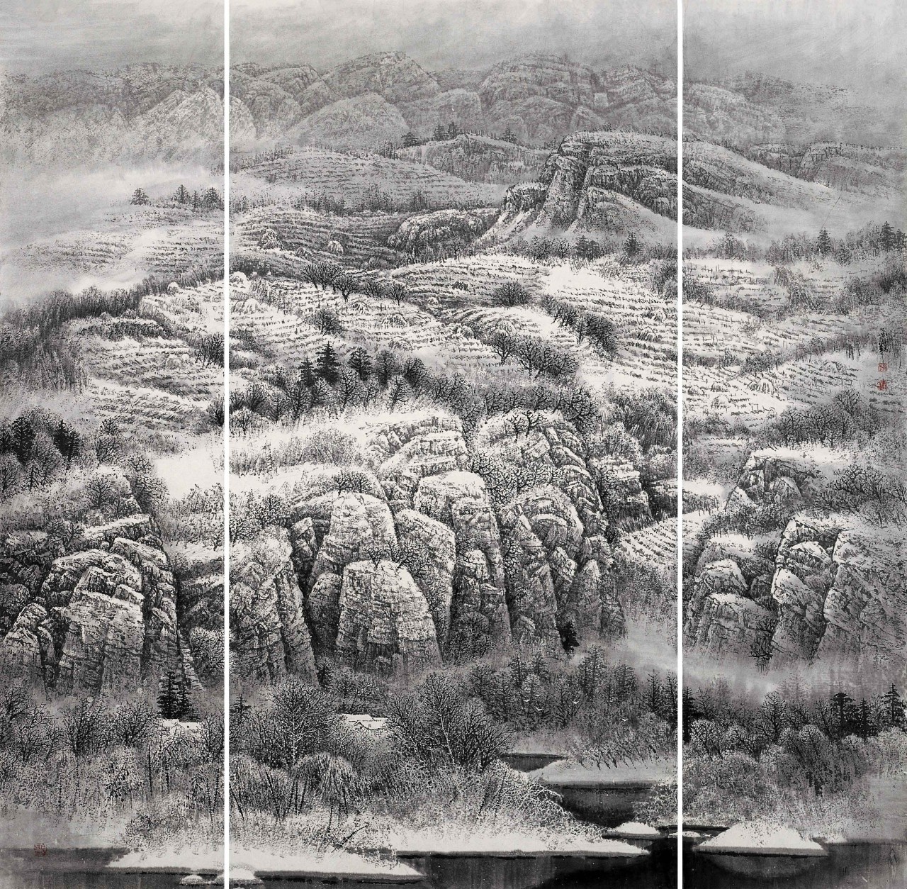 138x138 纸本水墨  作品编号: 174817 作  者: 赵金鹤 作品分类: 国画
