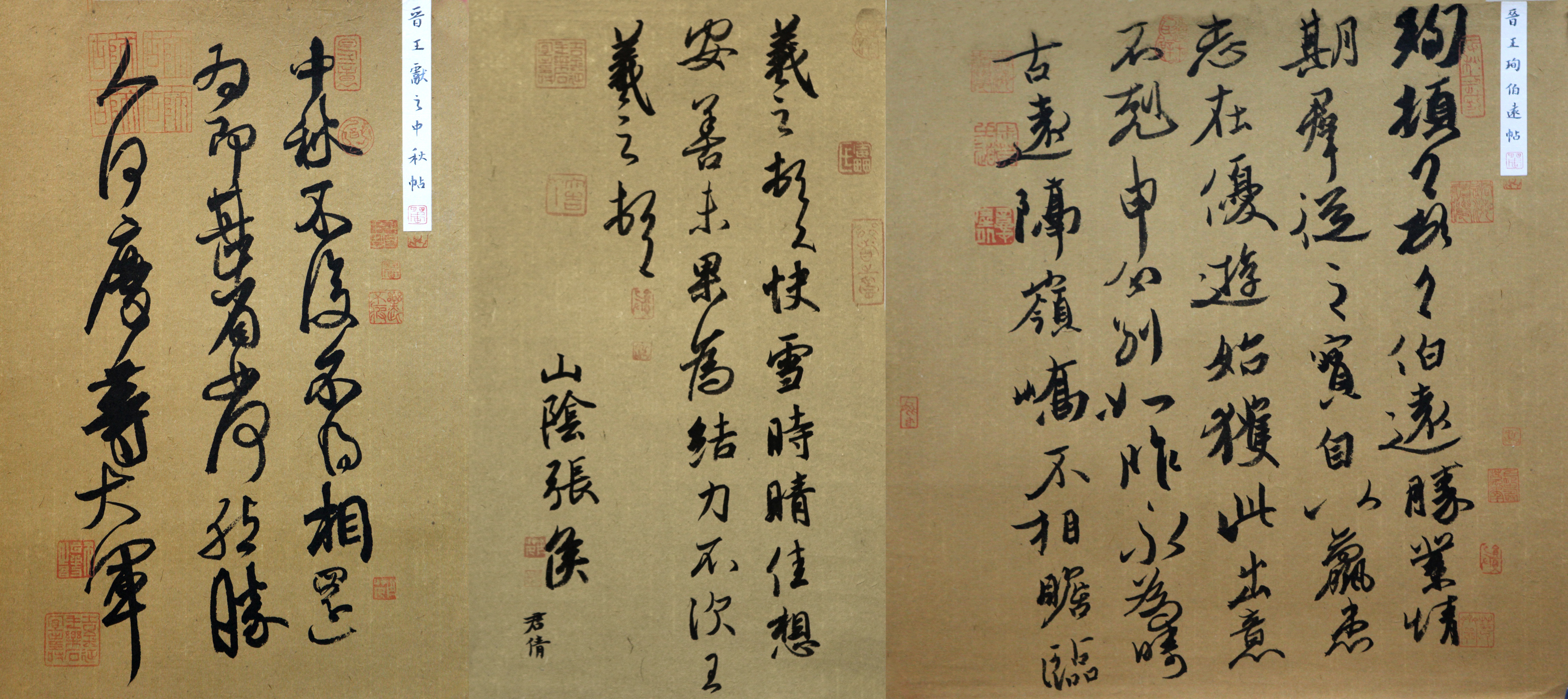 雷森林 三希堂三宝帖