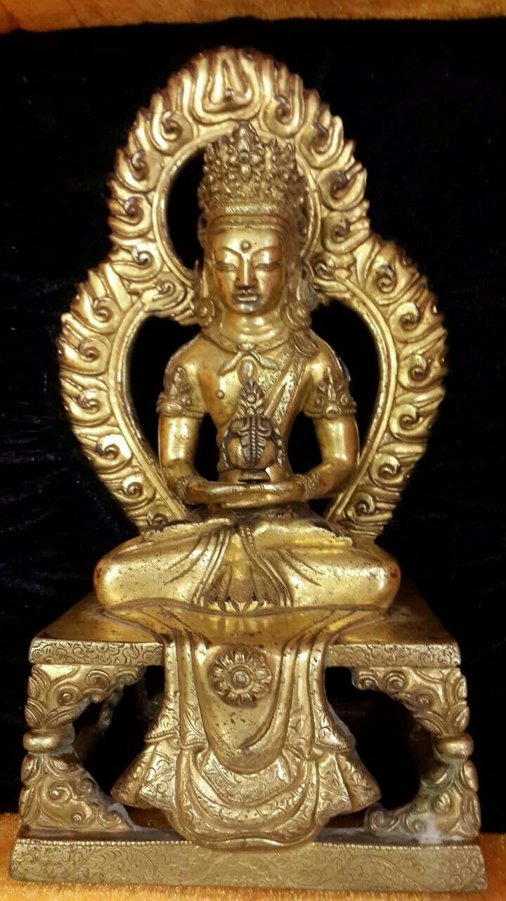 汪富英 清代乾隆无量寿佛