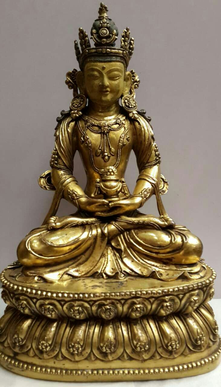 汪富英 清代康熙佛像