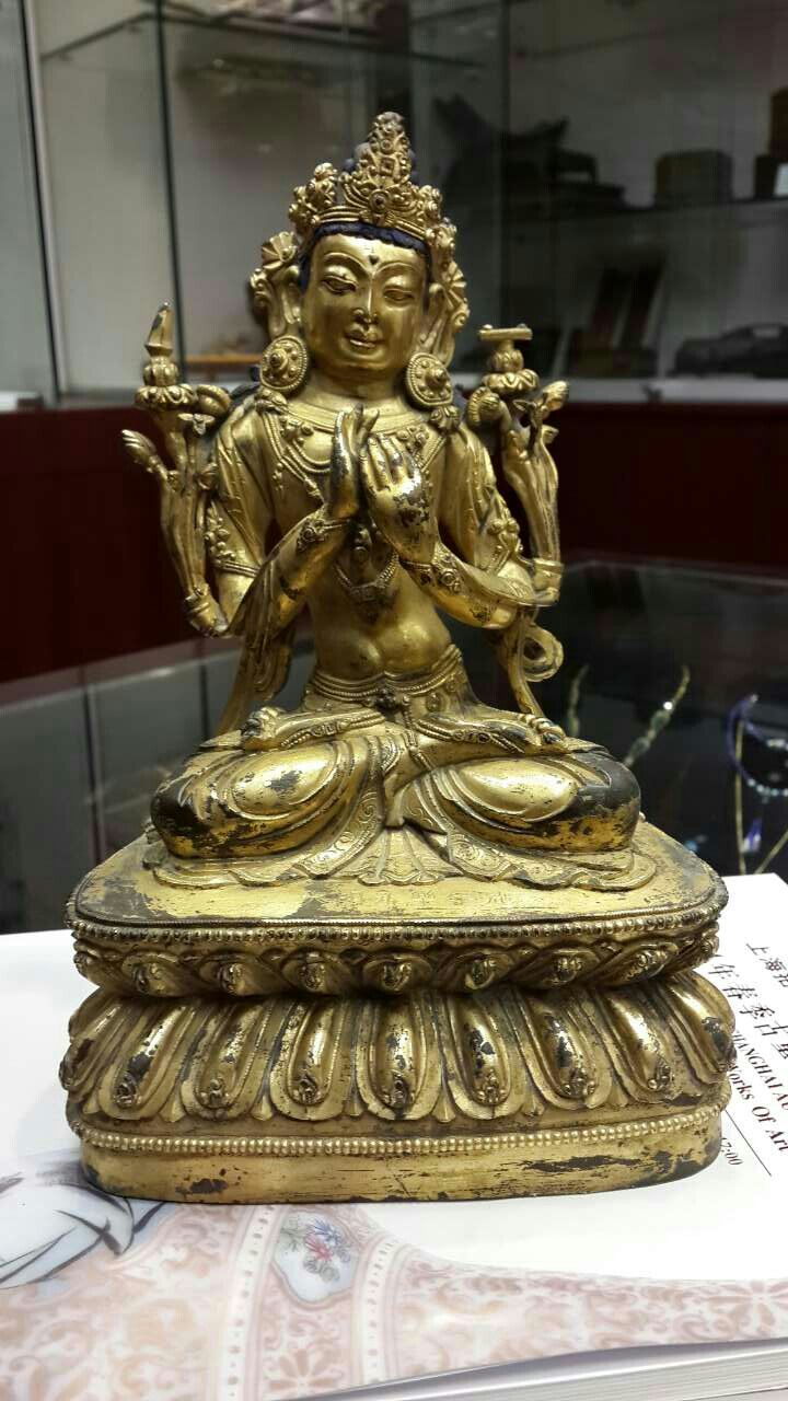 汪富英 明代永乐观音佛像