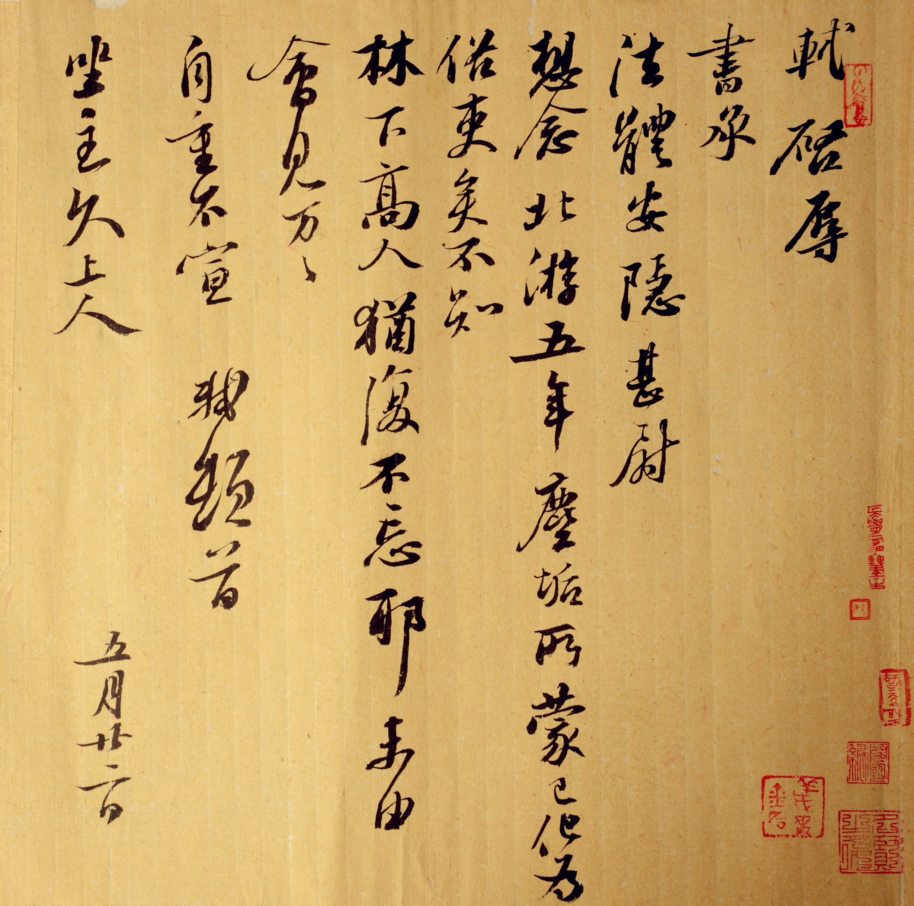 王子璐 临苏轼《北游帖》