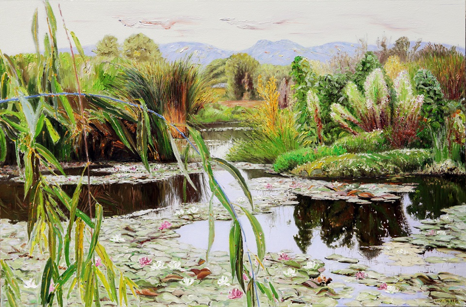 段玉海 《金秋池塘》