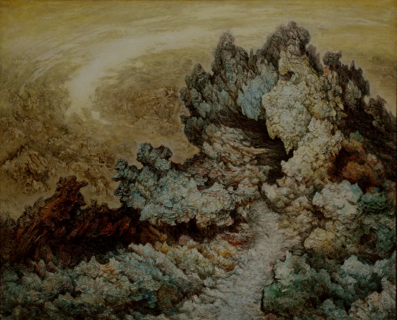 【161-杨建国风景油画-布面(2006年作)】杨建国作品_个人作品推介