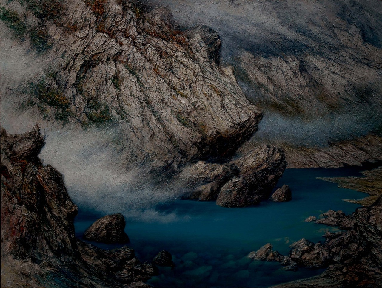 【32-杨建国风景油画-布面(2000年作)】杨建国作品_个人作品推介,展示