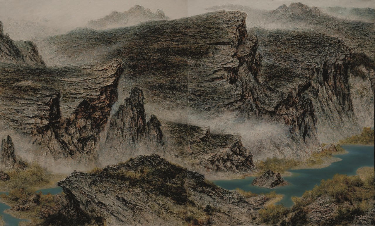 【140-杨建国风景油画-布面(2013年作)】杨建国作品_个人作品推介