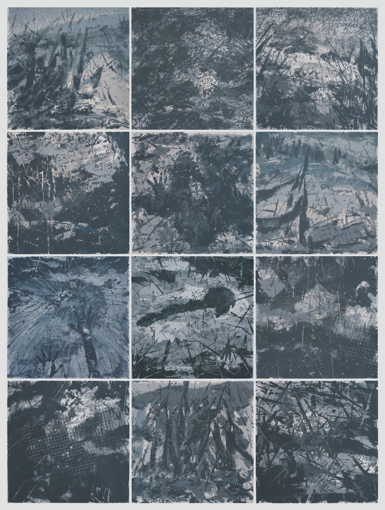 《生命的枷锁》组画