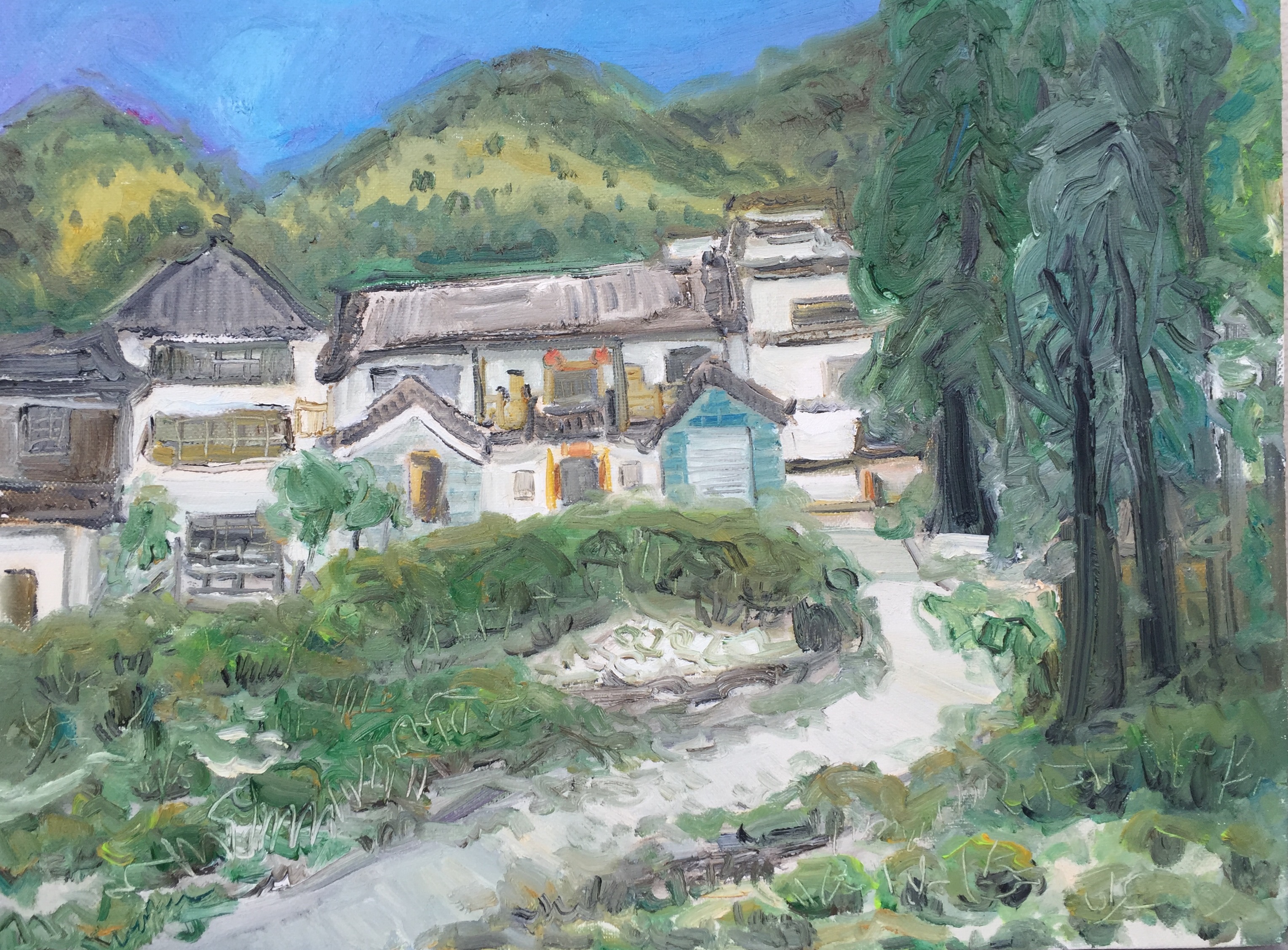 周青 《武夷山风景3》布面油画100x80cm 2016