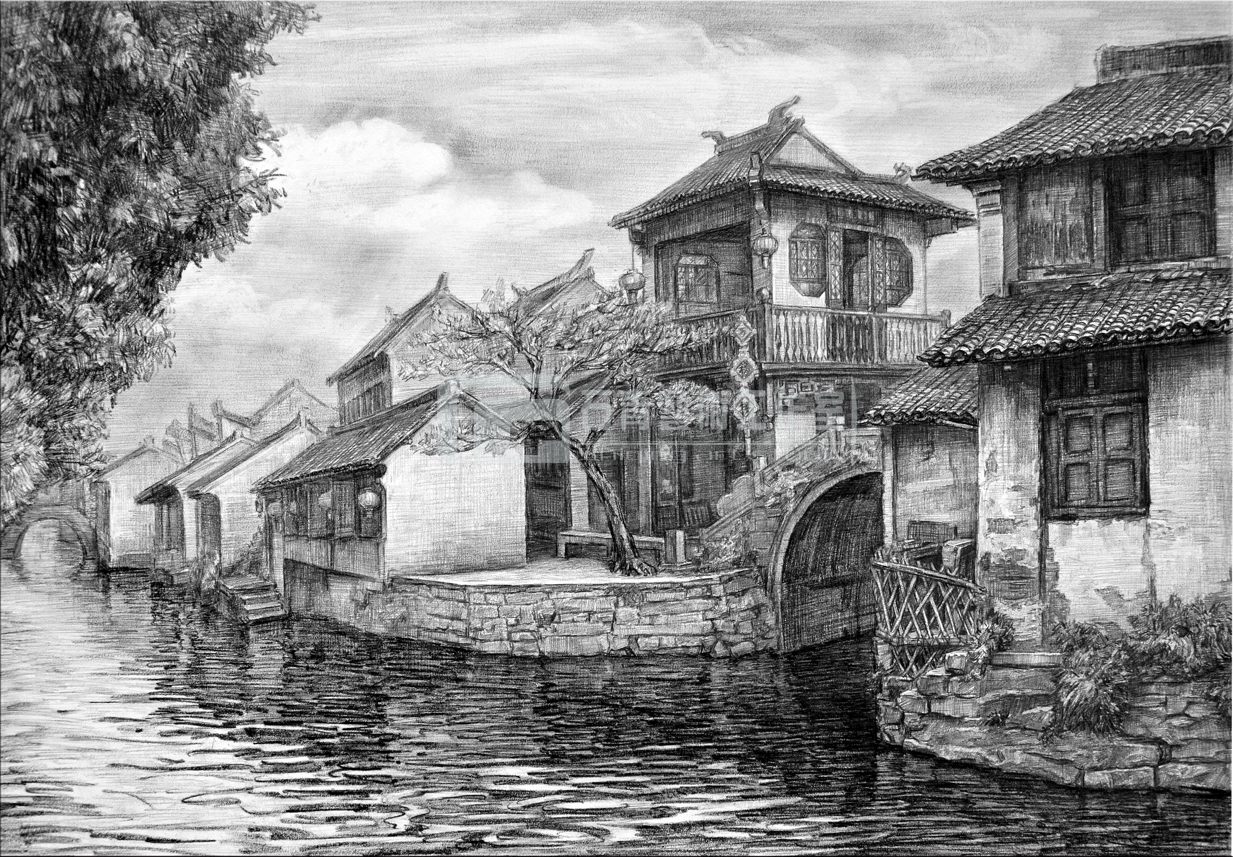 石青 zfsx11-(梦里水乡之周庄1)