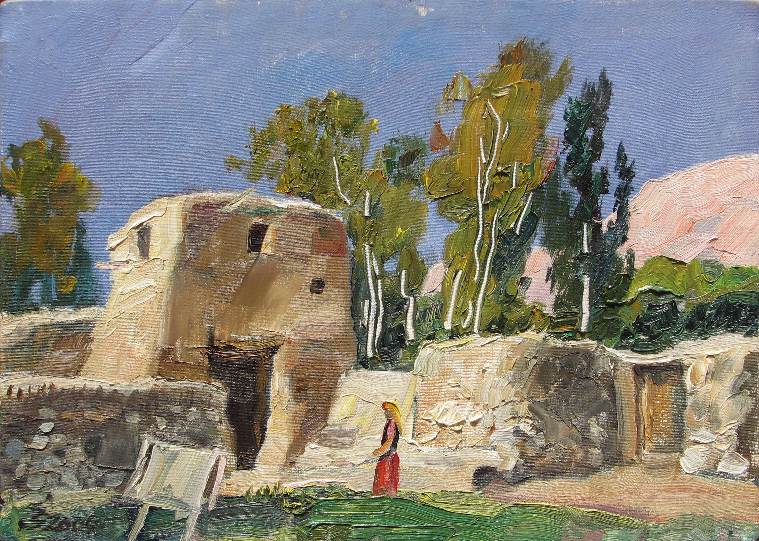 买买提·艾依提 《风景写生》