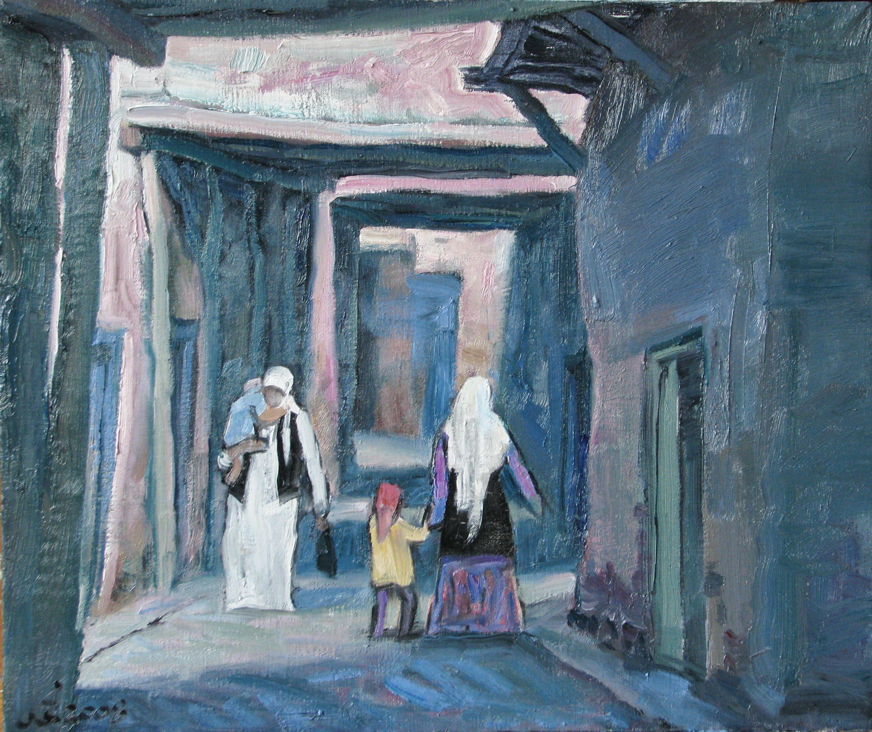 买买提·艾依提 风景写生