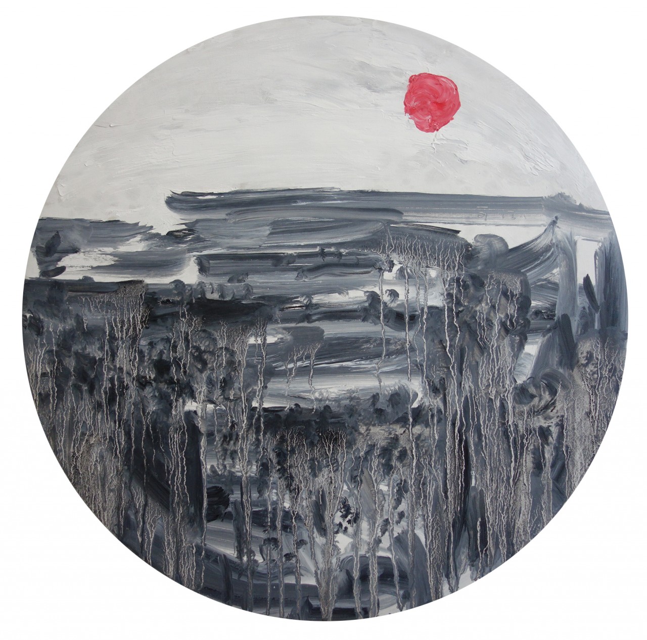 【林间-刘可峥风景油画-布面(2014年作)】刘可峥作品_个人作品推介