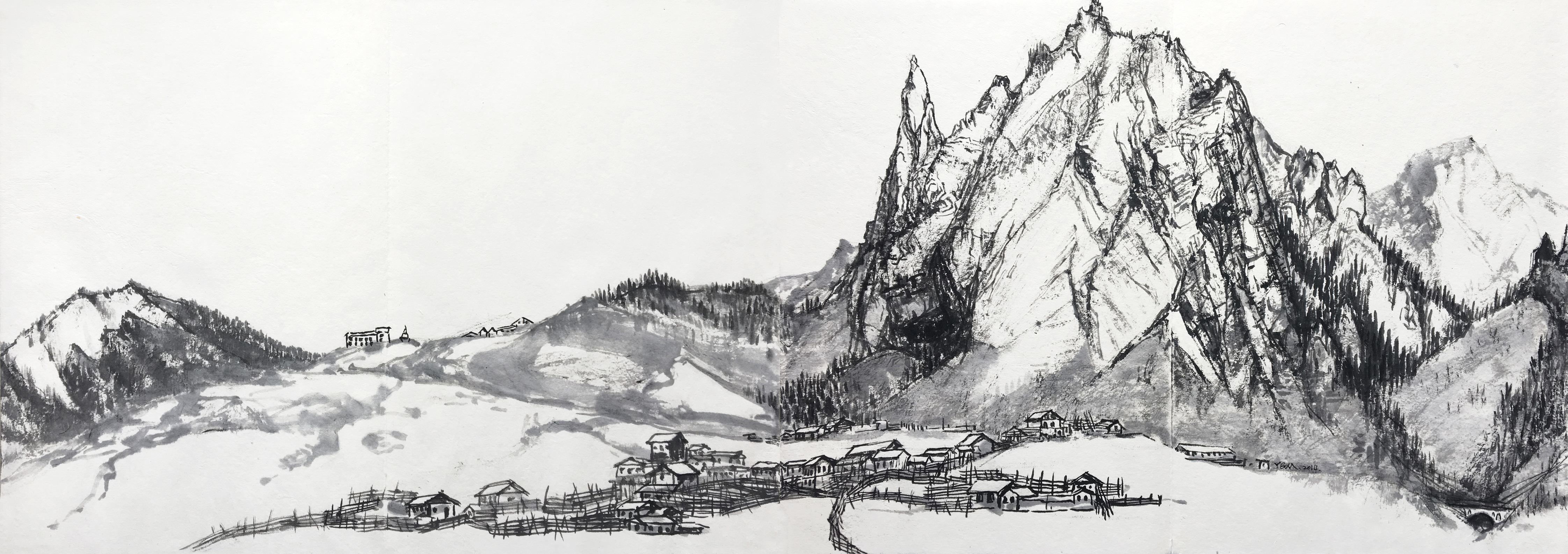 扎尕那写生之三