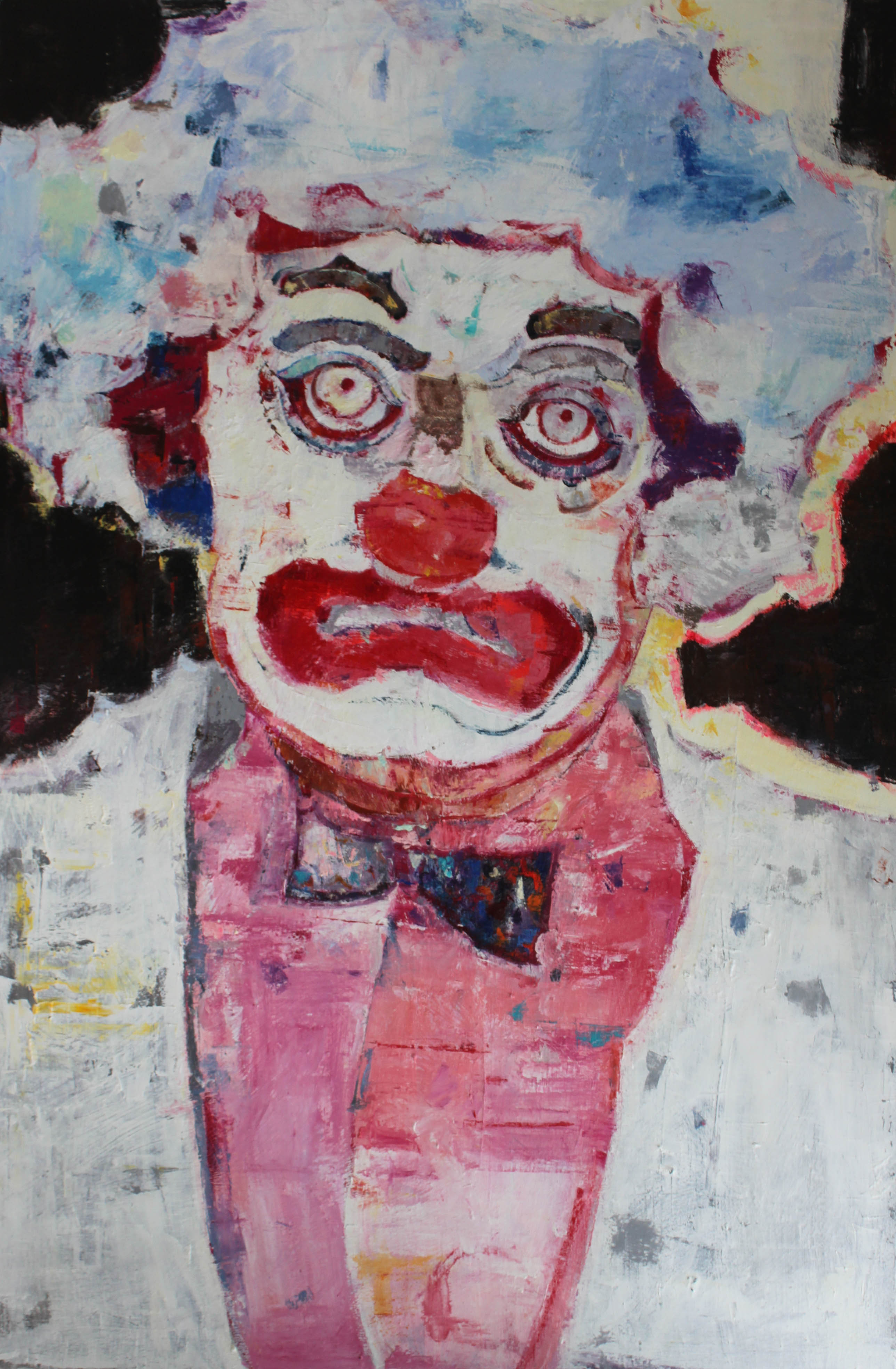 褚先宇 《小丑先生》120x80cm 布面油画 2019年