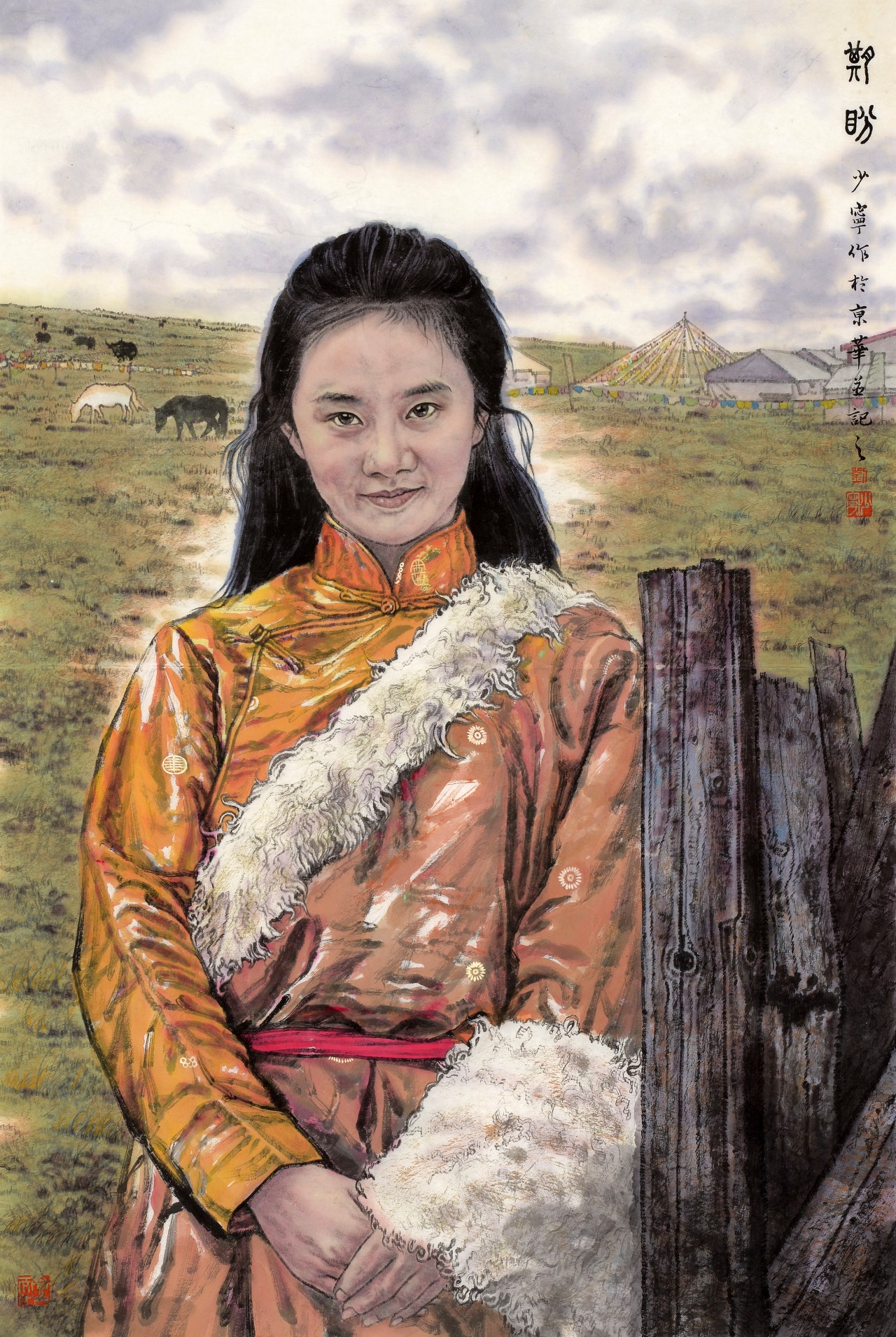 展示作品 《期盼》 作品编号: 328522 作  者: 刘少宁 作品分类: 国画