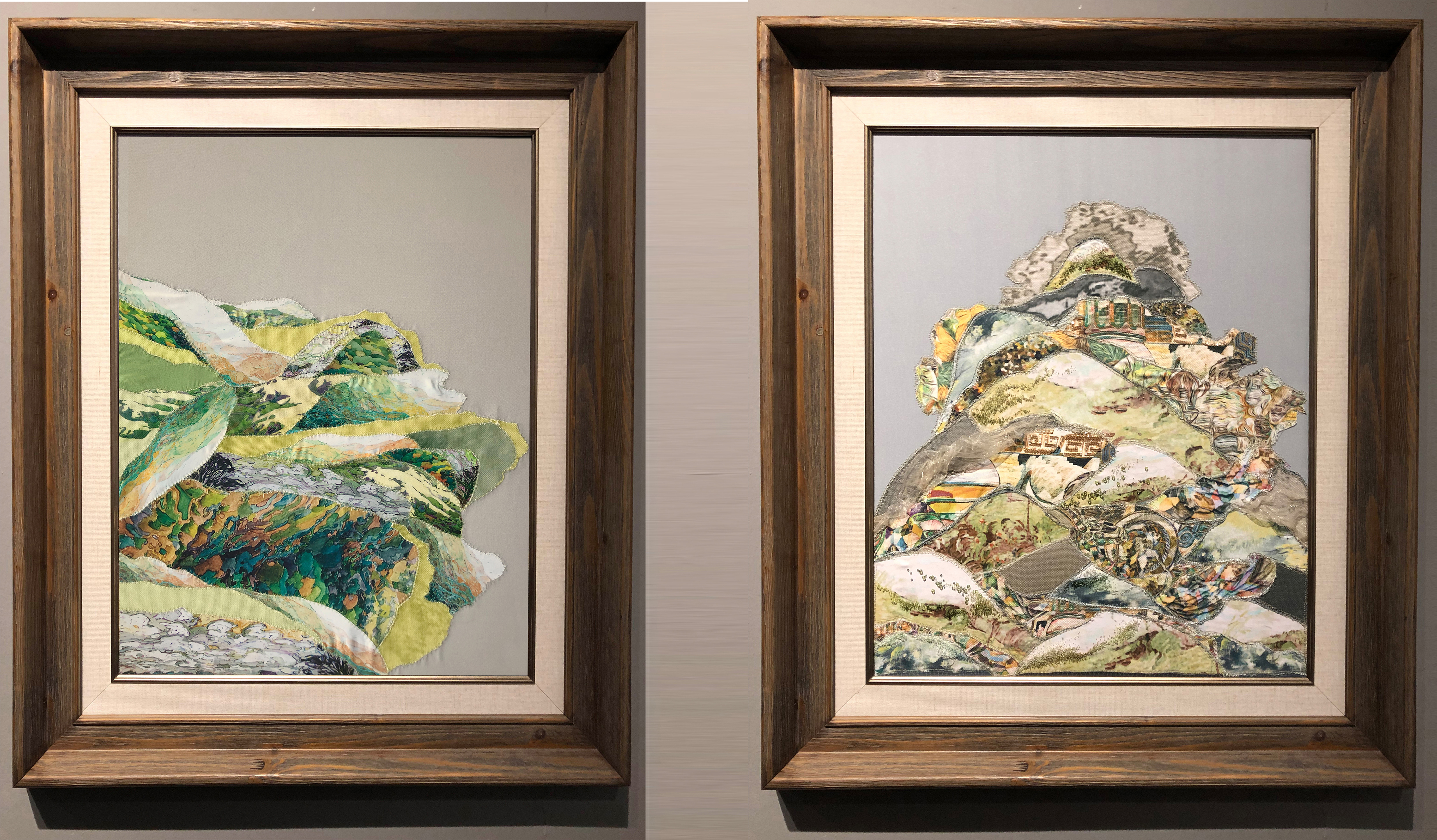 高天骄 《蔓生》拼布艺术系列作品