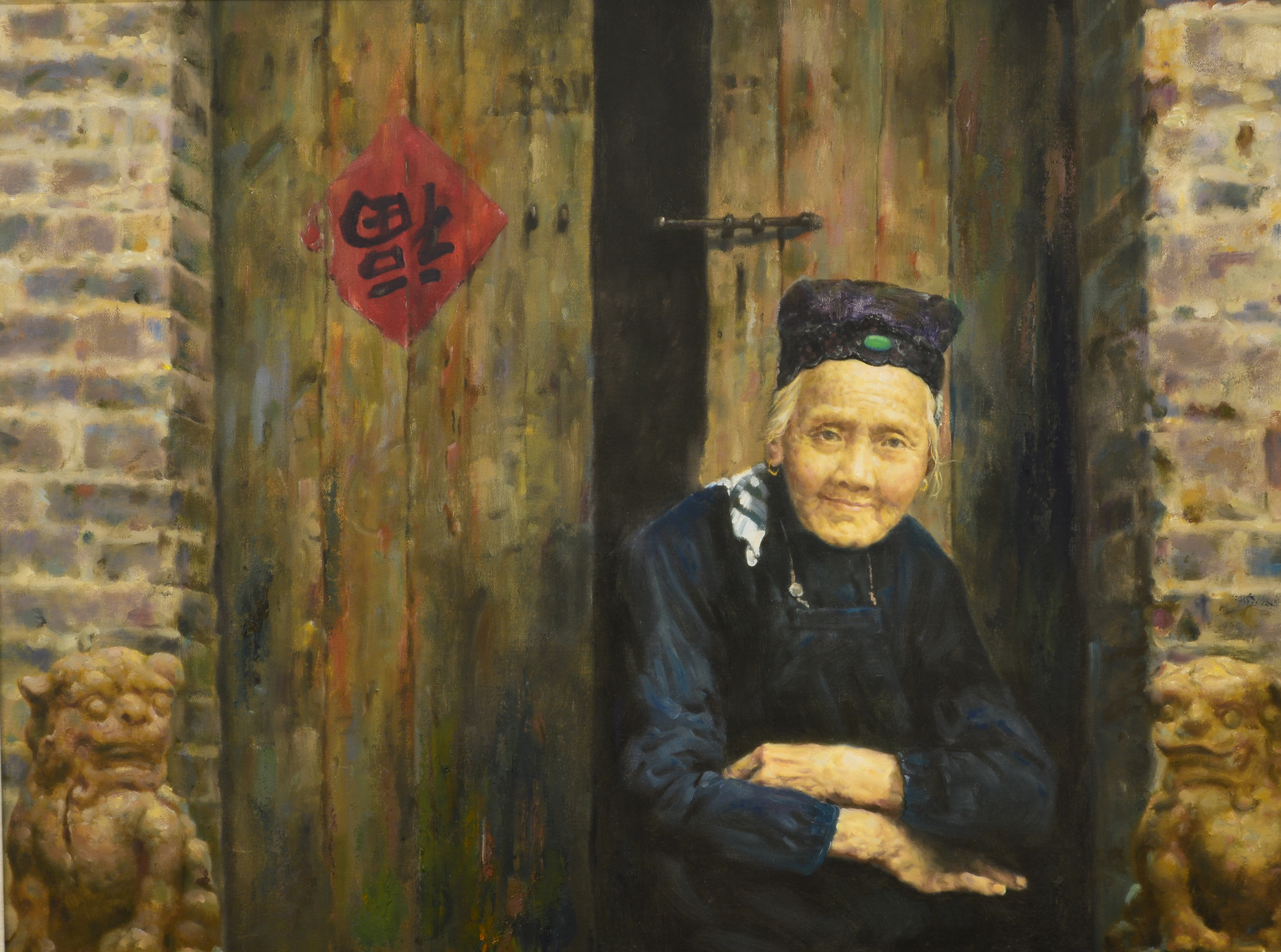 作者:毕志勇价格:06 0硕果-80x150-布面油画.