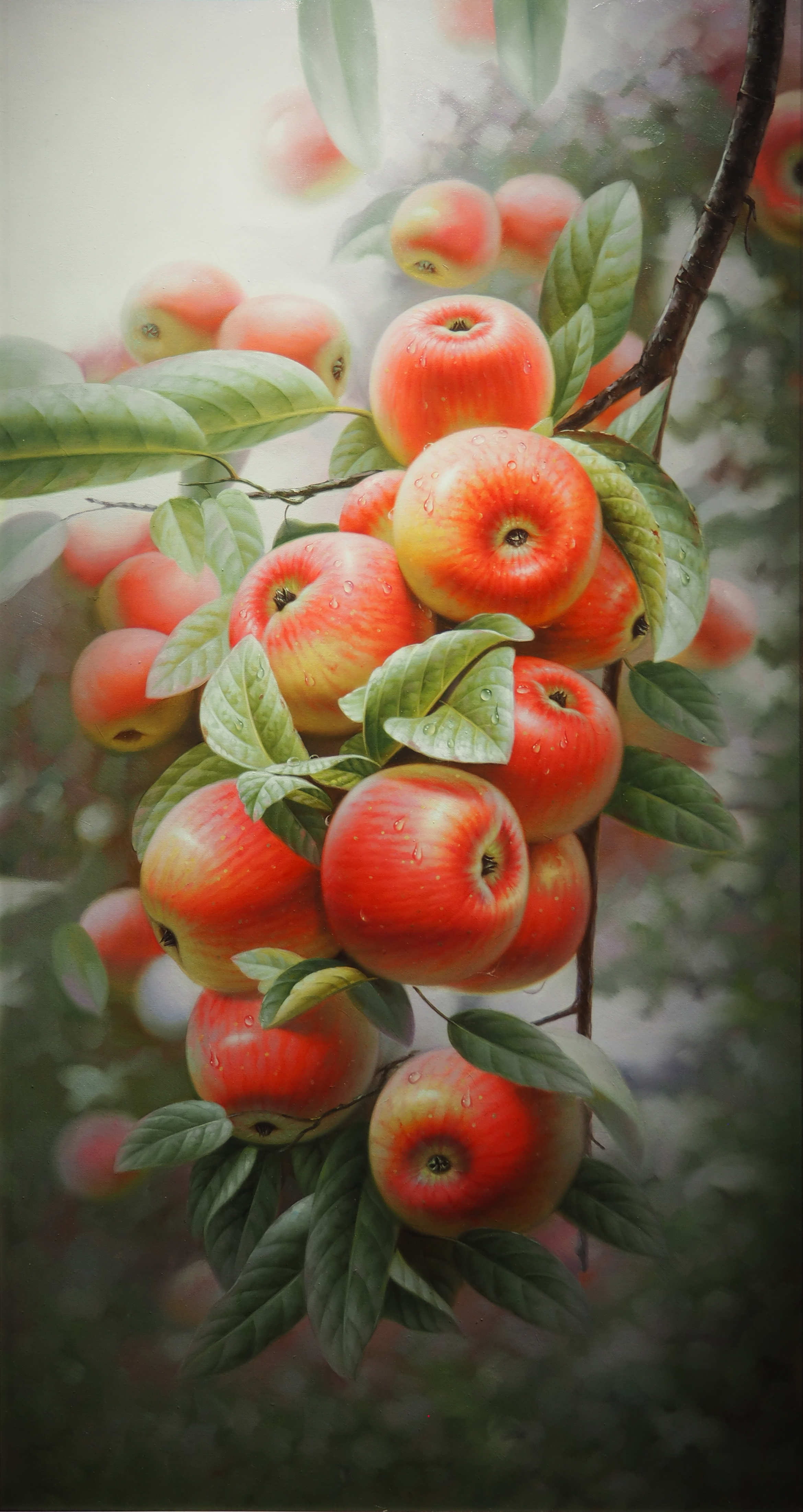 毕志勇 硕果-80x150-布面油画-2014