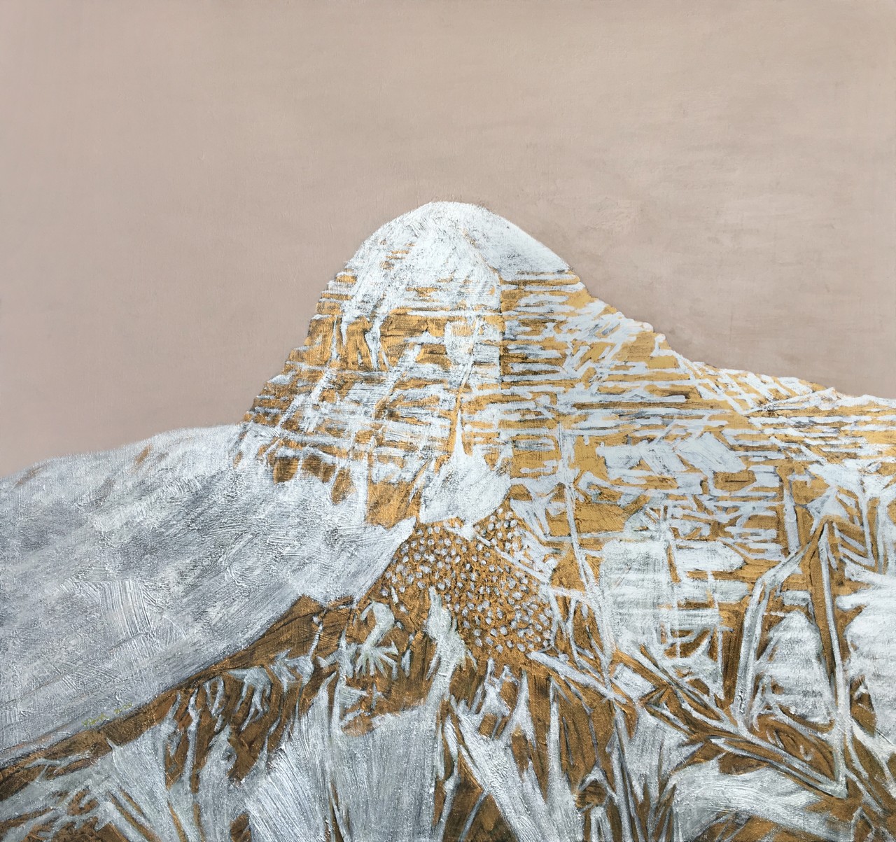 42--冈仁波齐》-杨光迈风景油画-布面(2020年作)】杨光迈雪山系列作品