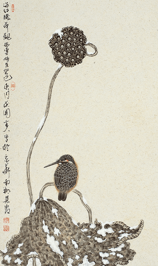 郭慧庆 / 飞花令 2023 · 中国花鸟画名家学术邀请展_艺术家提供_雅昌