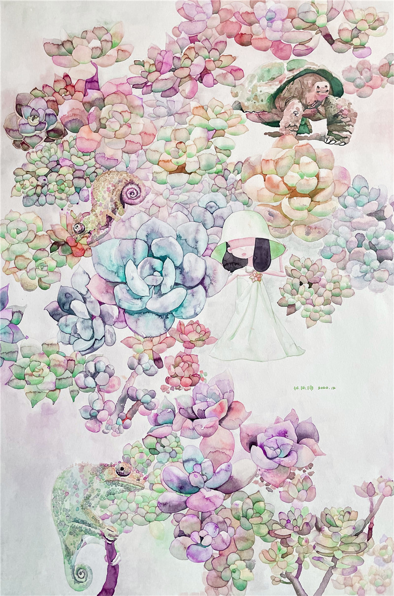 艺术家 IP 首度合作墨宇宙即将发行浮云系列数字艺术元商品