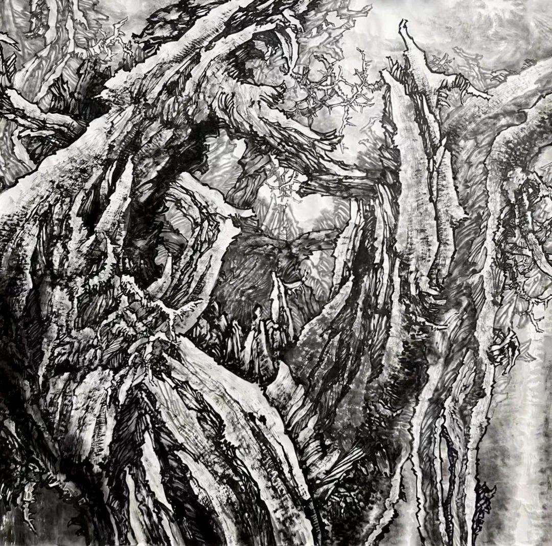 生命的光辉--荣宝斋画院周尊圣工作室胡杨作品专题展-市场观察-雅昌