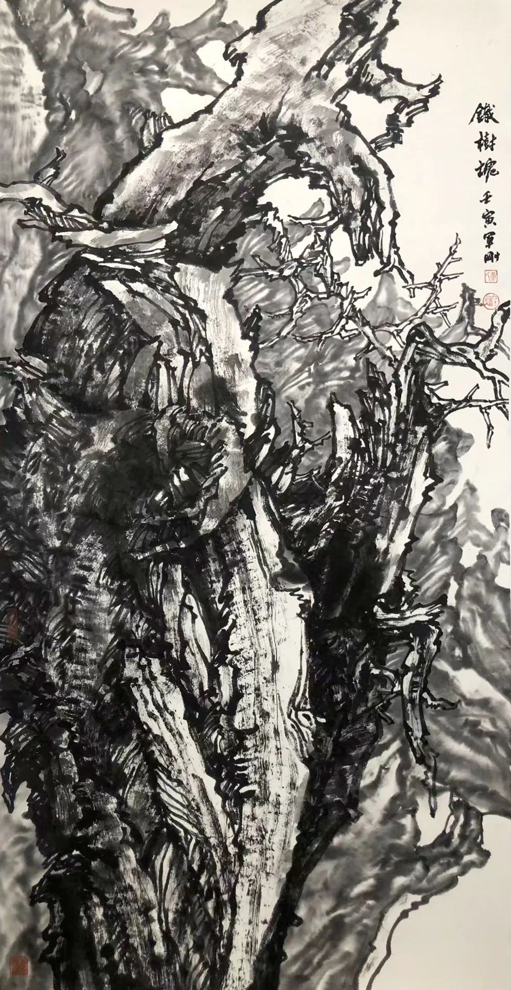 生命的光辉--荣宝斋画院周尊圣工作室胡杨作品专题展_艺术家提供_雅昌