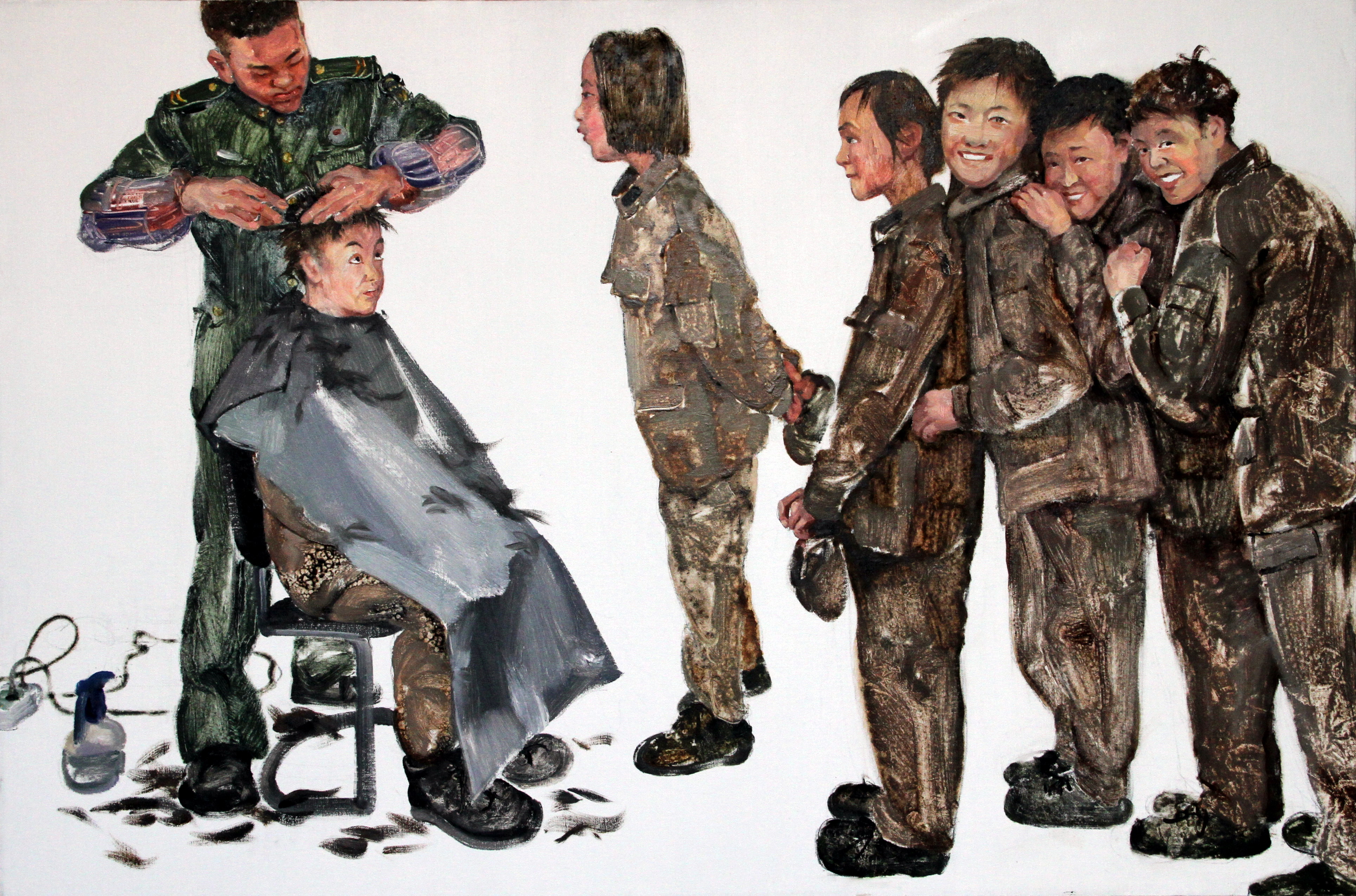 展评罗敏灯火阑珊处记忆的拼图