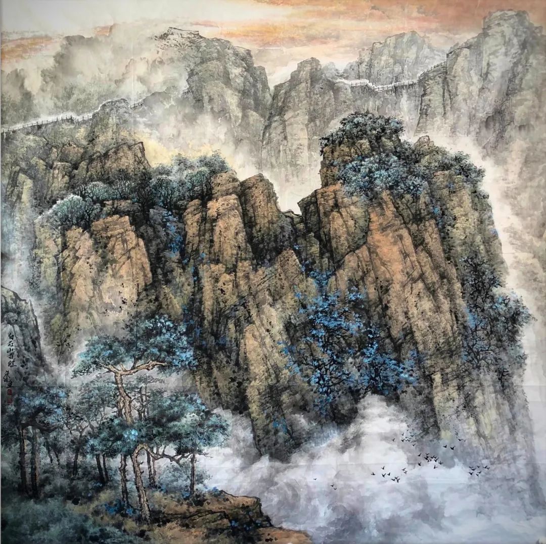 白石山确立为"新北派山水发祥地"-师恩钊艺术资讯_师恩钊官方网站