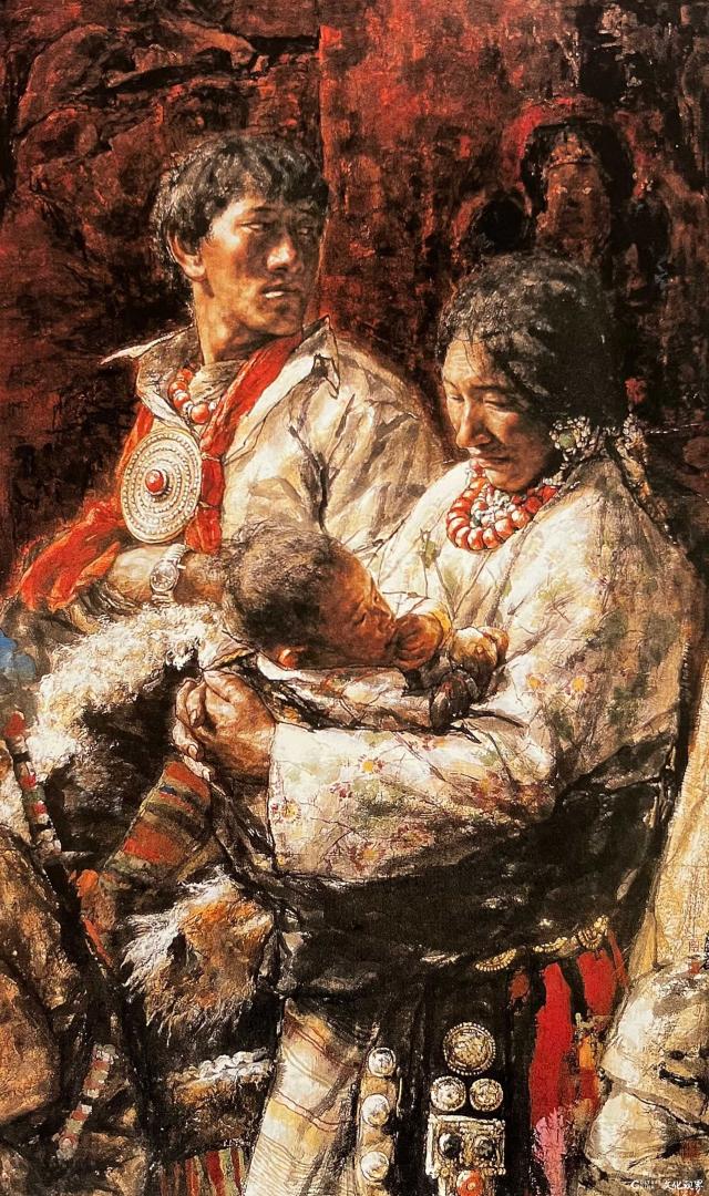 将体量化造型融入中国画,著名画家南海岩向"新"而行_艺术家提供_雅昌