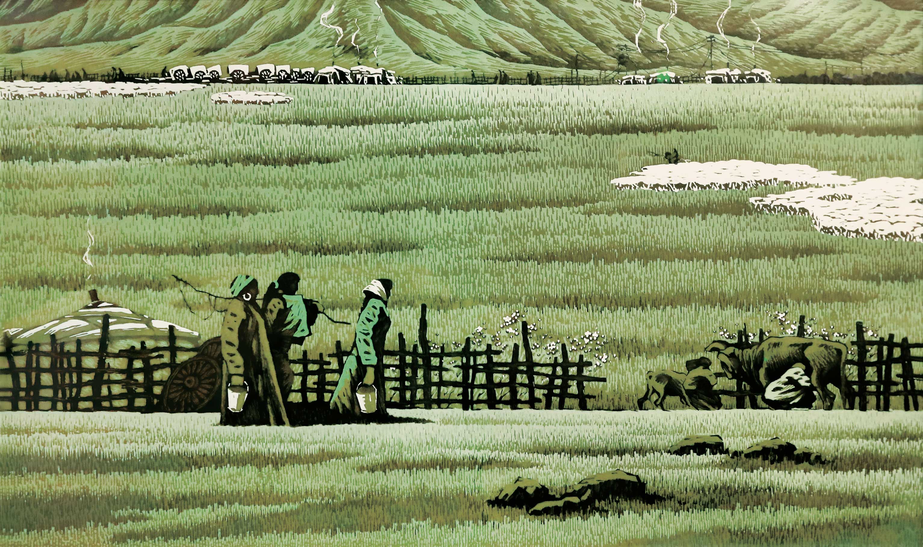 牵手草原内蒙古形象主题美术作品展将在深圳美术馆展出