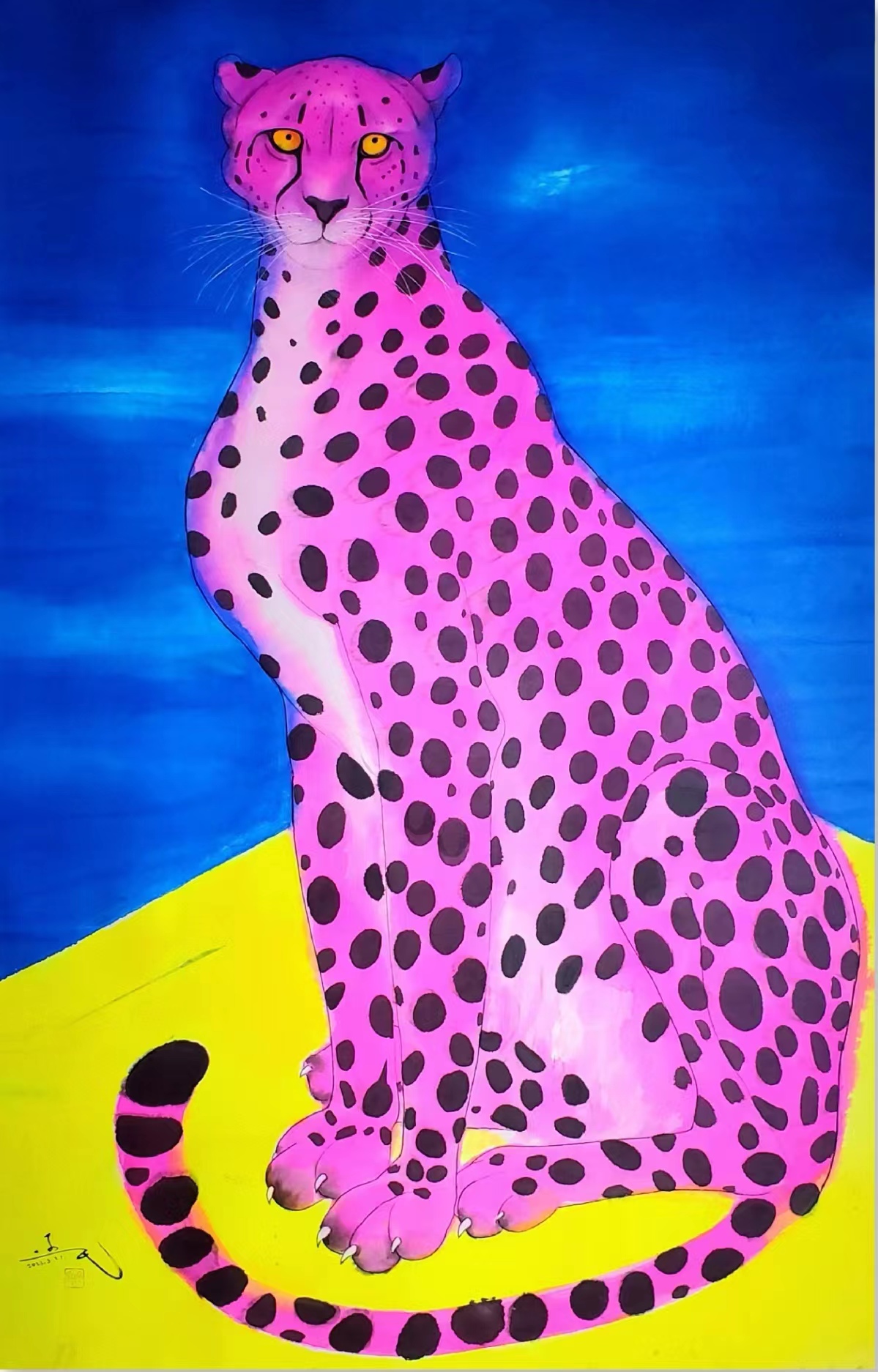 展览预告豹款宋连民新作展