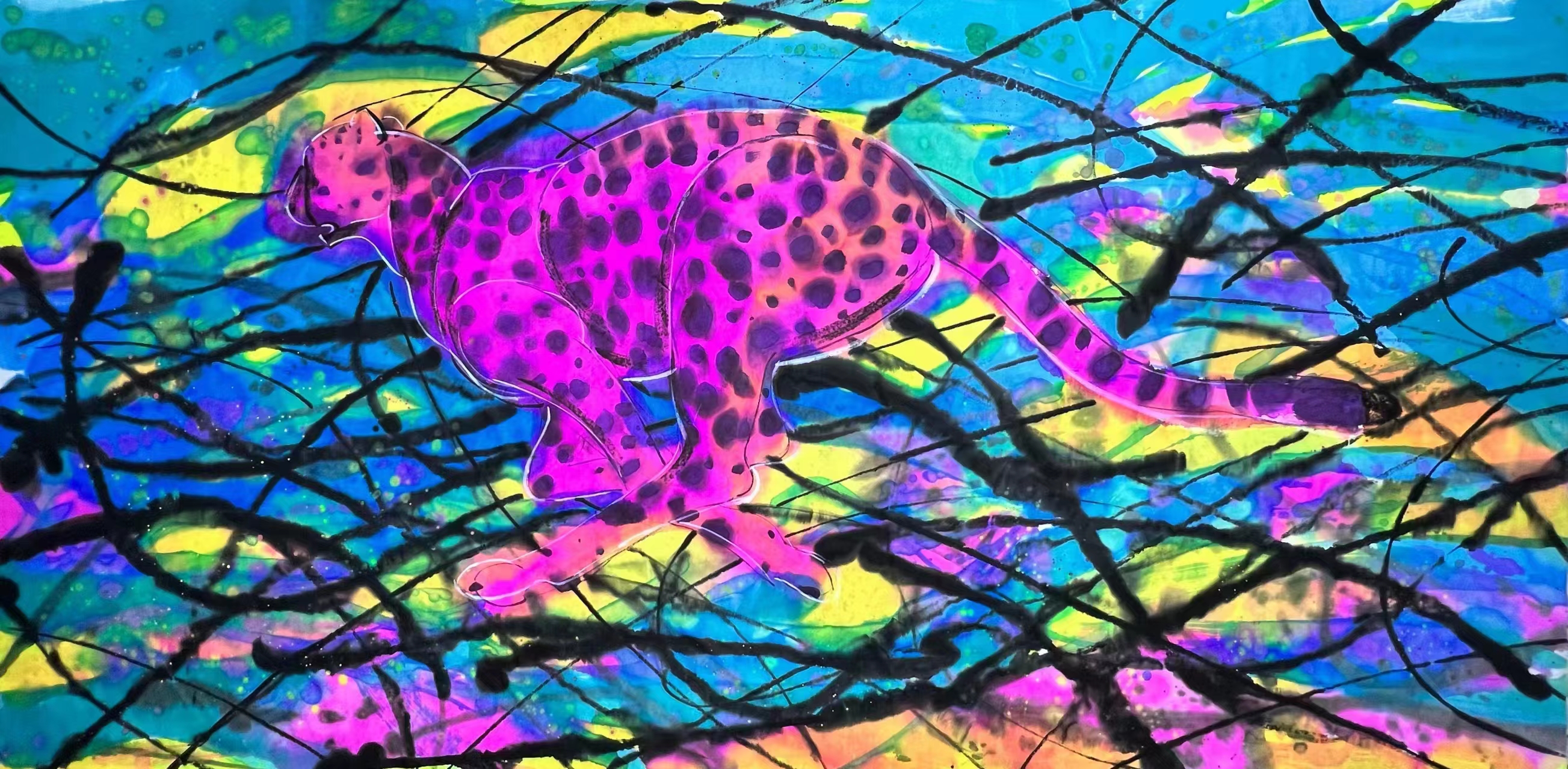 展览预告豹款宋连民新作展