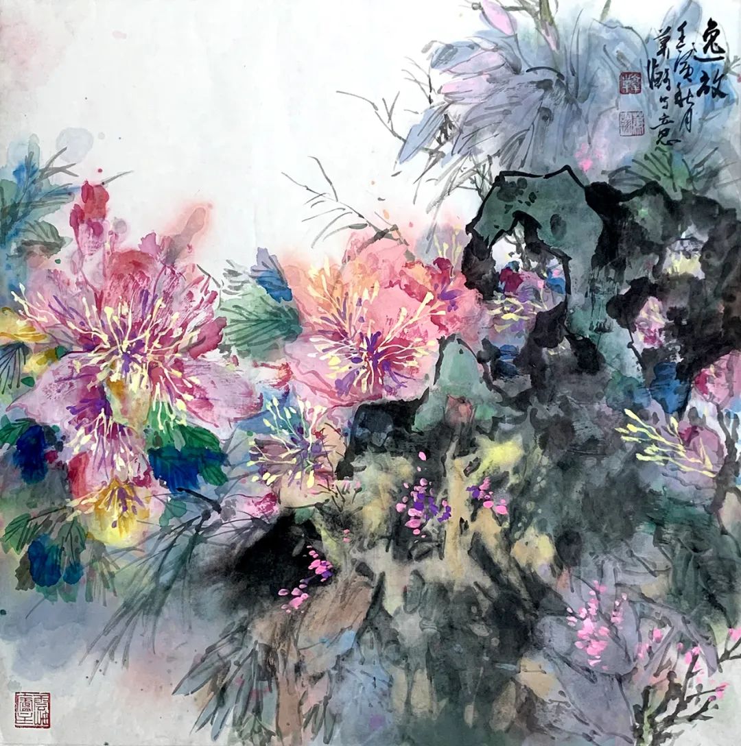 萧瀚/ 飞花令 2023 · 中国花鸟画名家学术邀请展-萧瀚艺术资讯_萧瀚