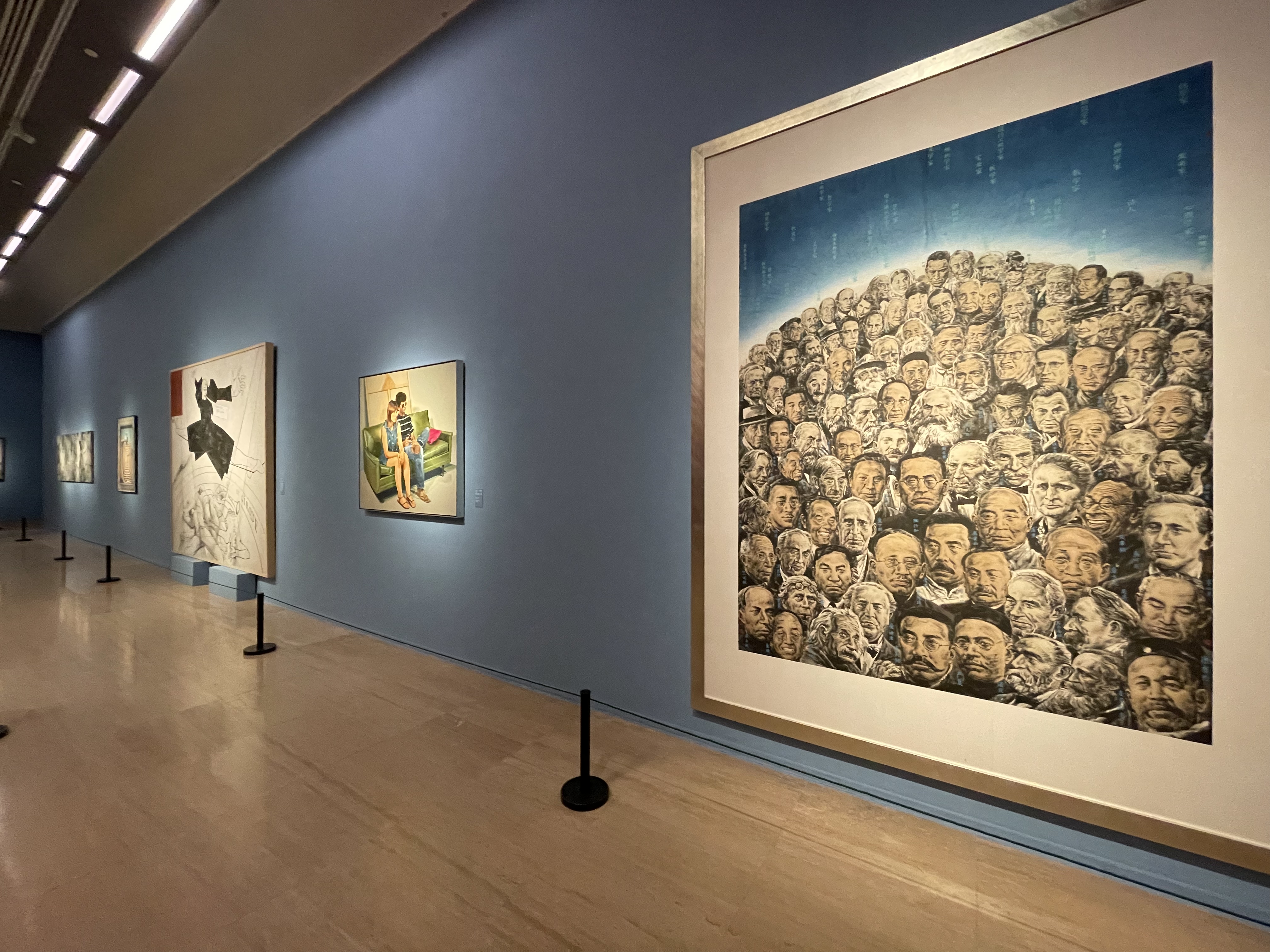 美在新时代——中国美术馆建馆60周年系列展览 近600件作品集中拎相