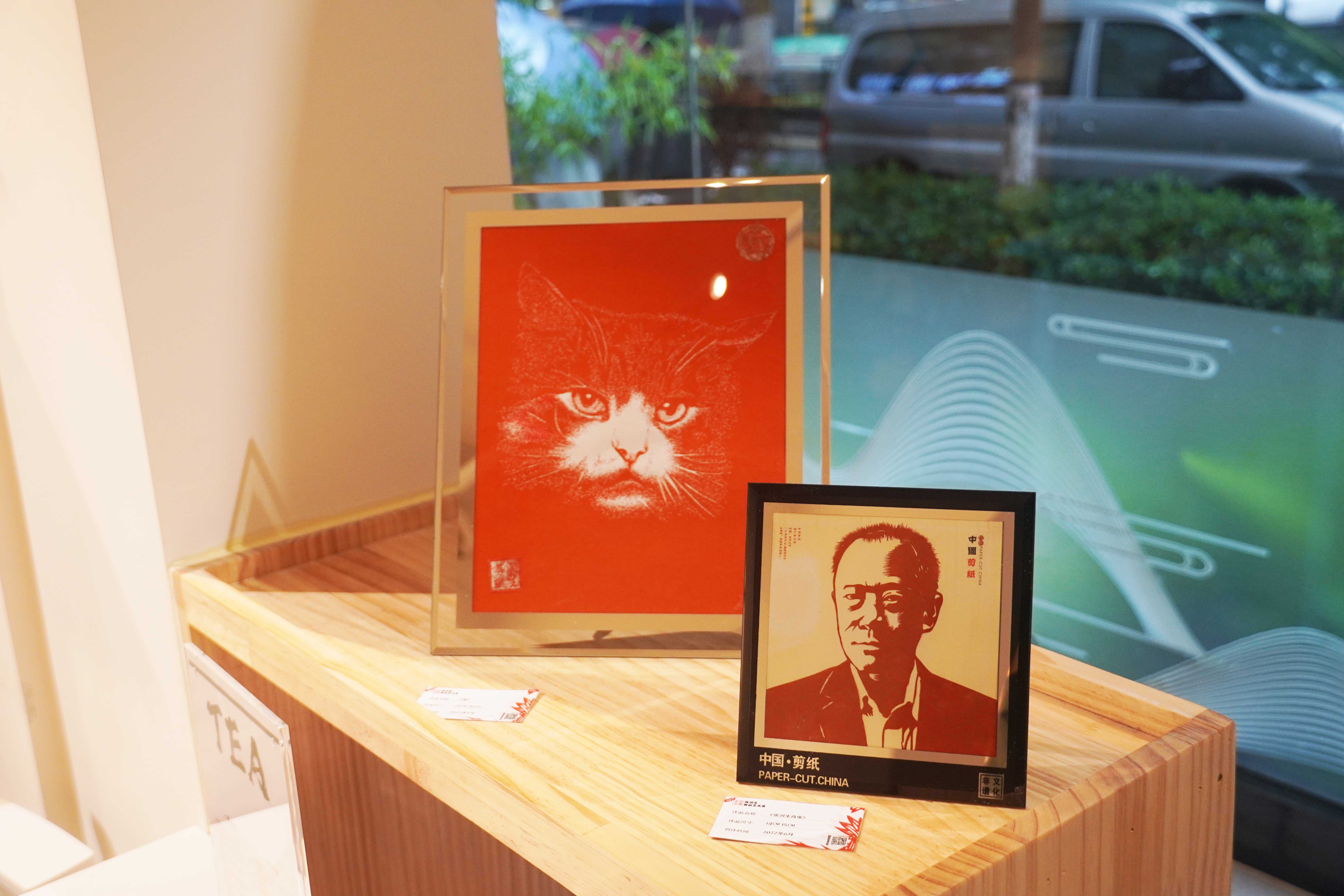 雅昌快讯张润生剪纸艺术展开幕非遗文化的现代传承