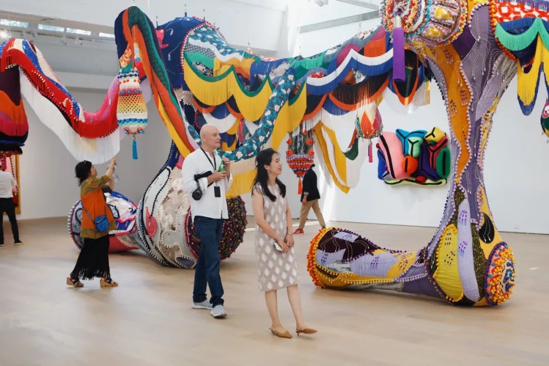 现场葡萄牙国宝级视觉艺术家琼娜瓦斯康丝勒个展山海渡国内首次呈现