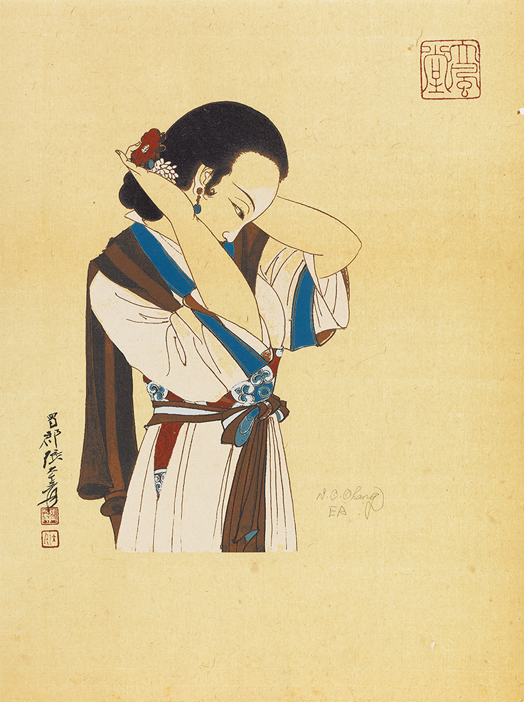 簪花仕女图EA
