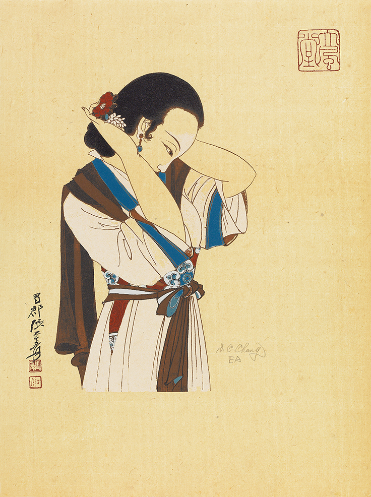 簪花仕女图EA