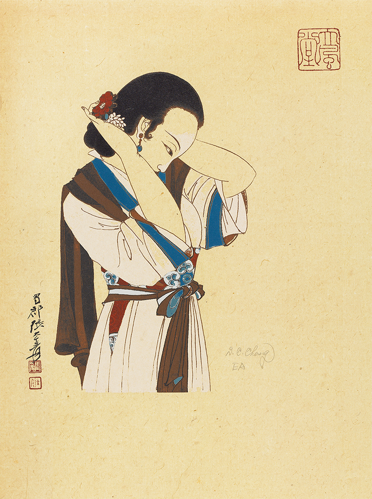 簪花仕女图EA