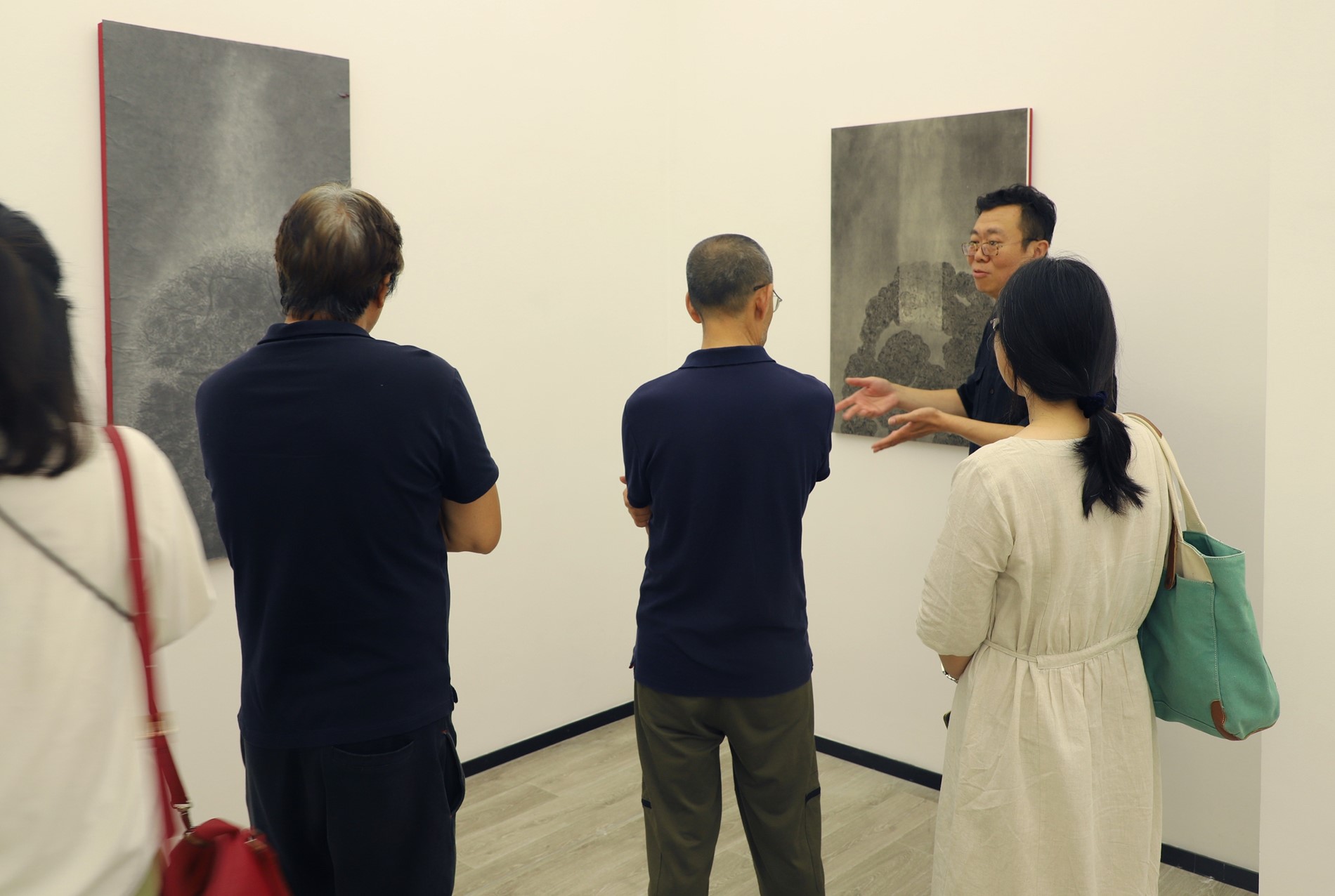 "有云深处"赵欣个人水墨作品展在上海白舍艺术空间开幕_展览现场_雅昌