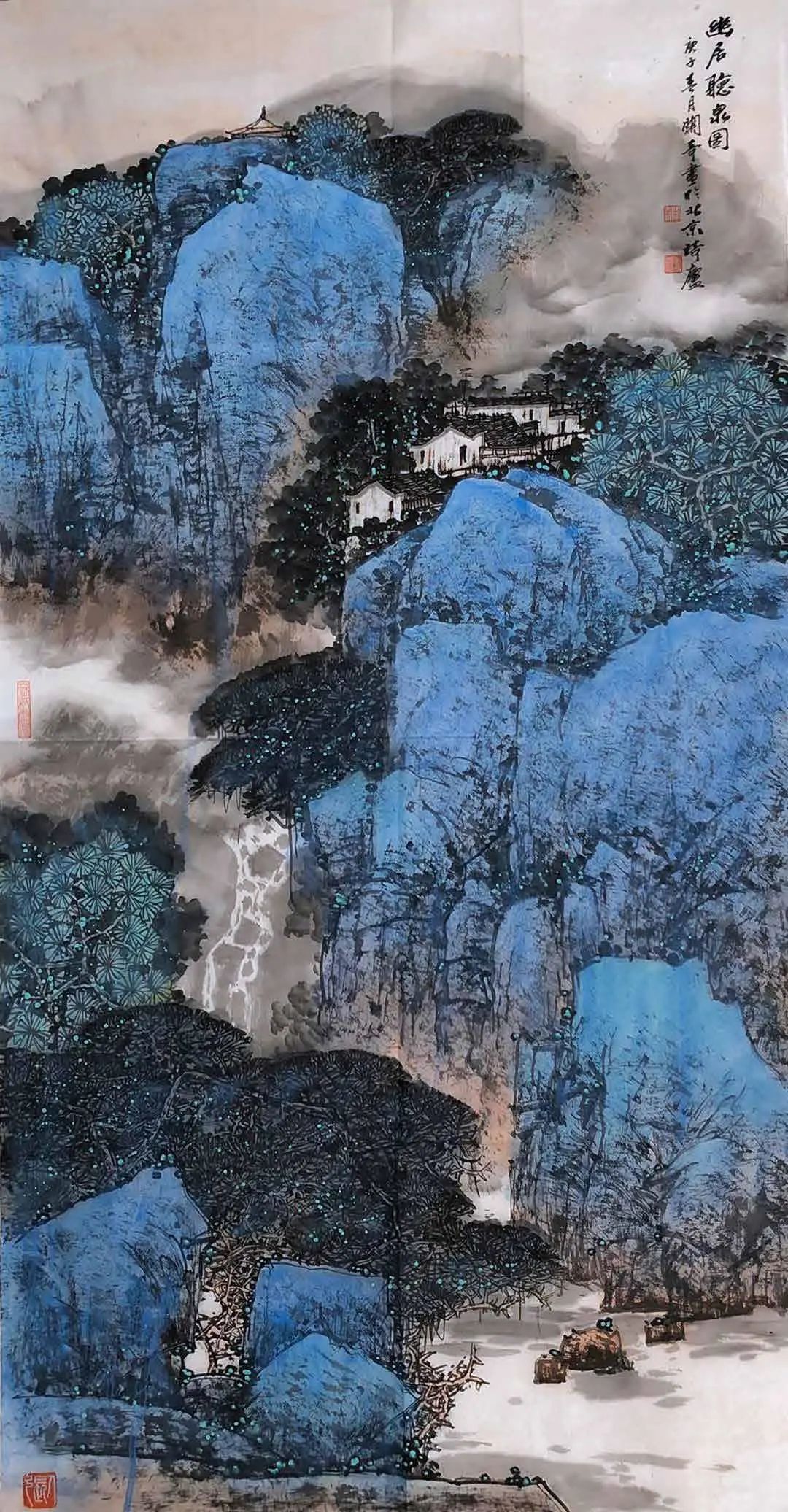 绿水青山关奇中国画作品展