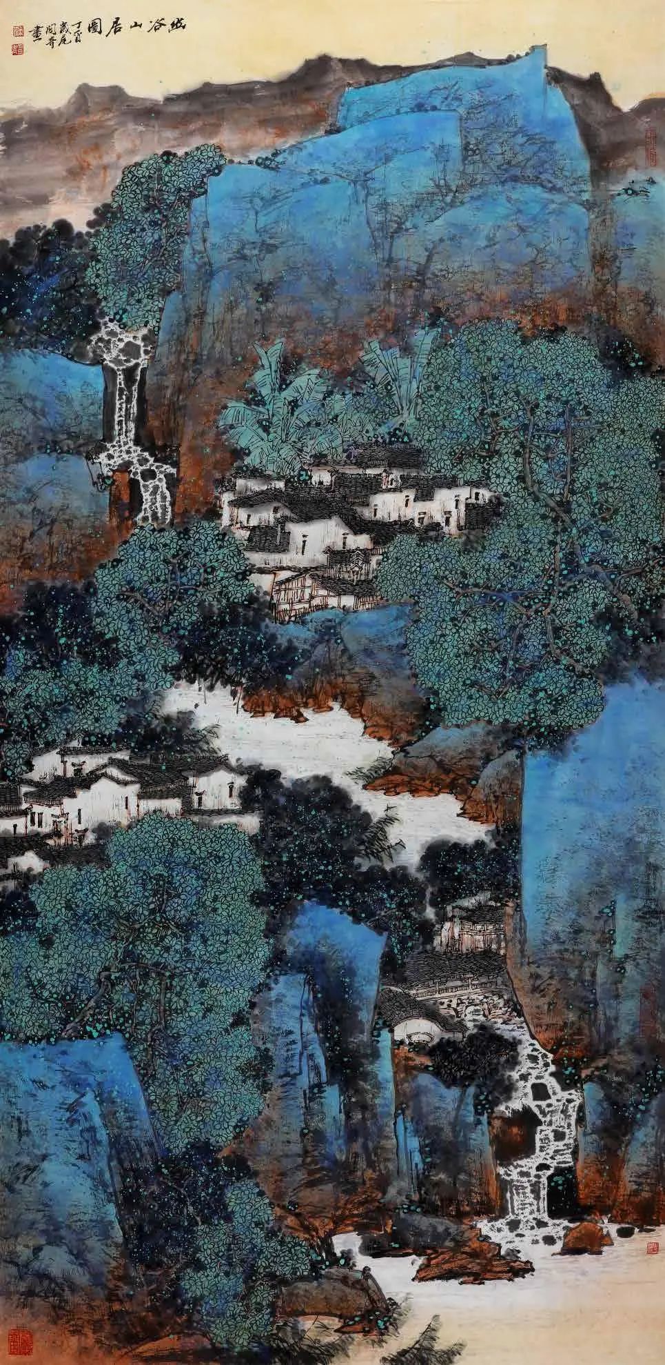 绿水青山关奇中国画作品展