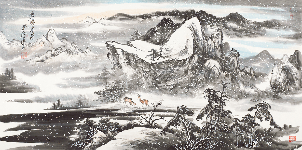 鹿鸣早春