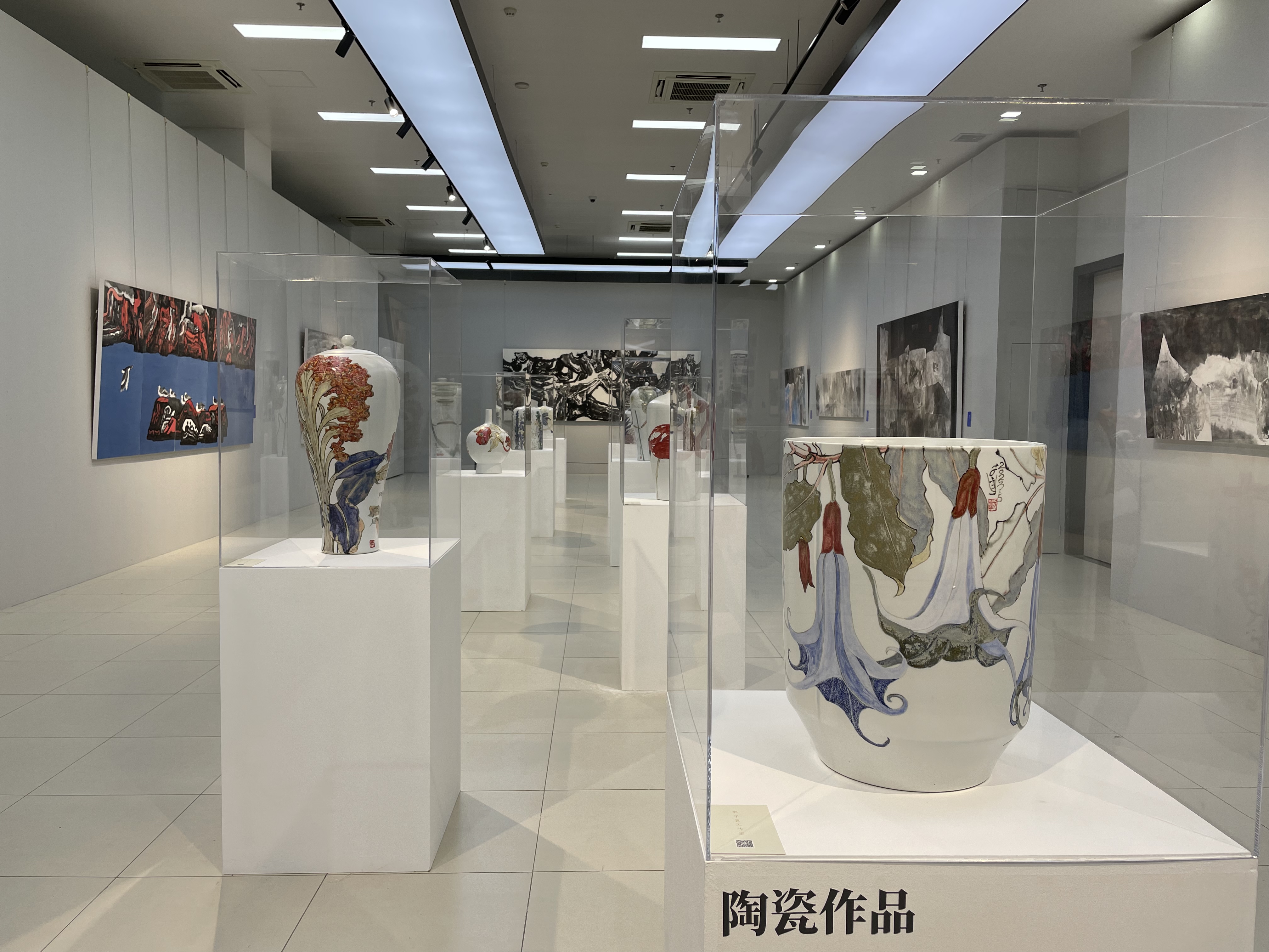 雅昌现场&视频 | 郭子良近10年来百余件作品在中国国家画院展出 尽显