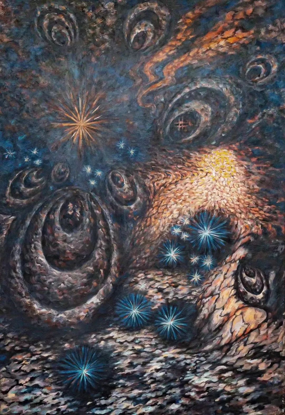 吴轲阳:以油画追问生命之"美"_艺术家提供_雅昌新闻