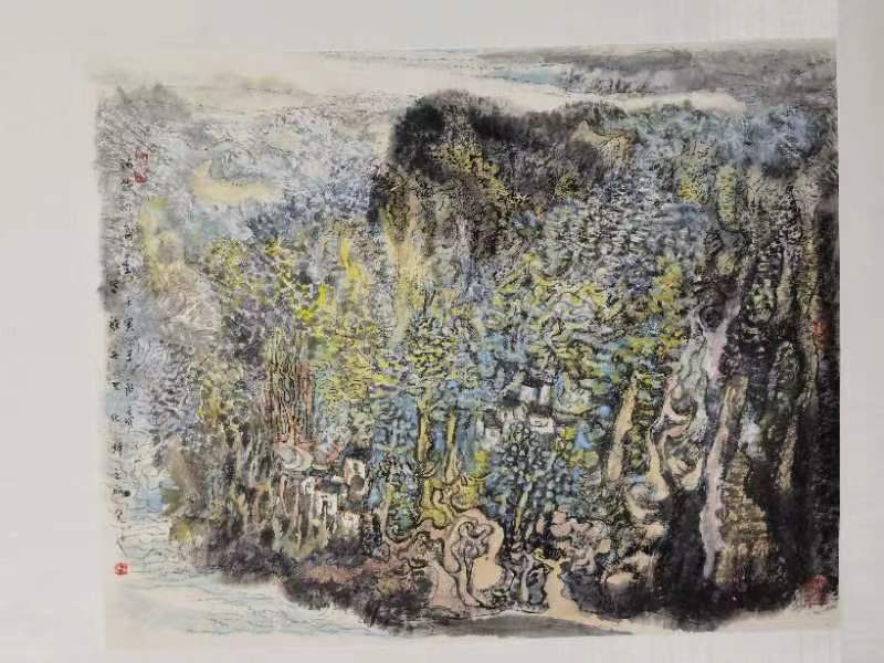 "歌吹天宇间——王永亮山水画作品展"_艺术家提供_雅昌新闻