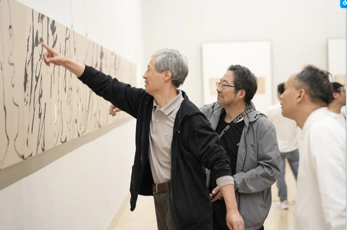 画意书魂黄胜凡书法展在中国美术馆开幕