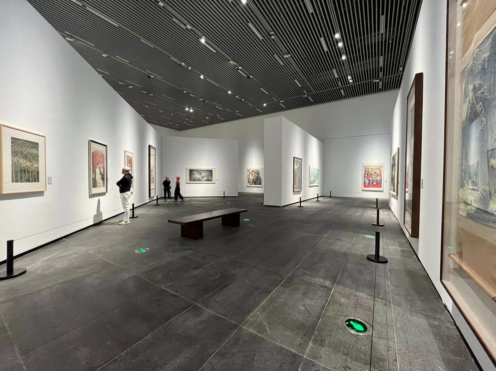 雅昌现场116件组代表性作品展出在湖南美术馆看湖南工笔画70年