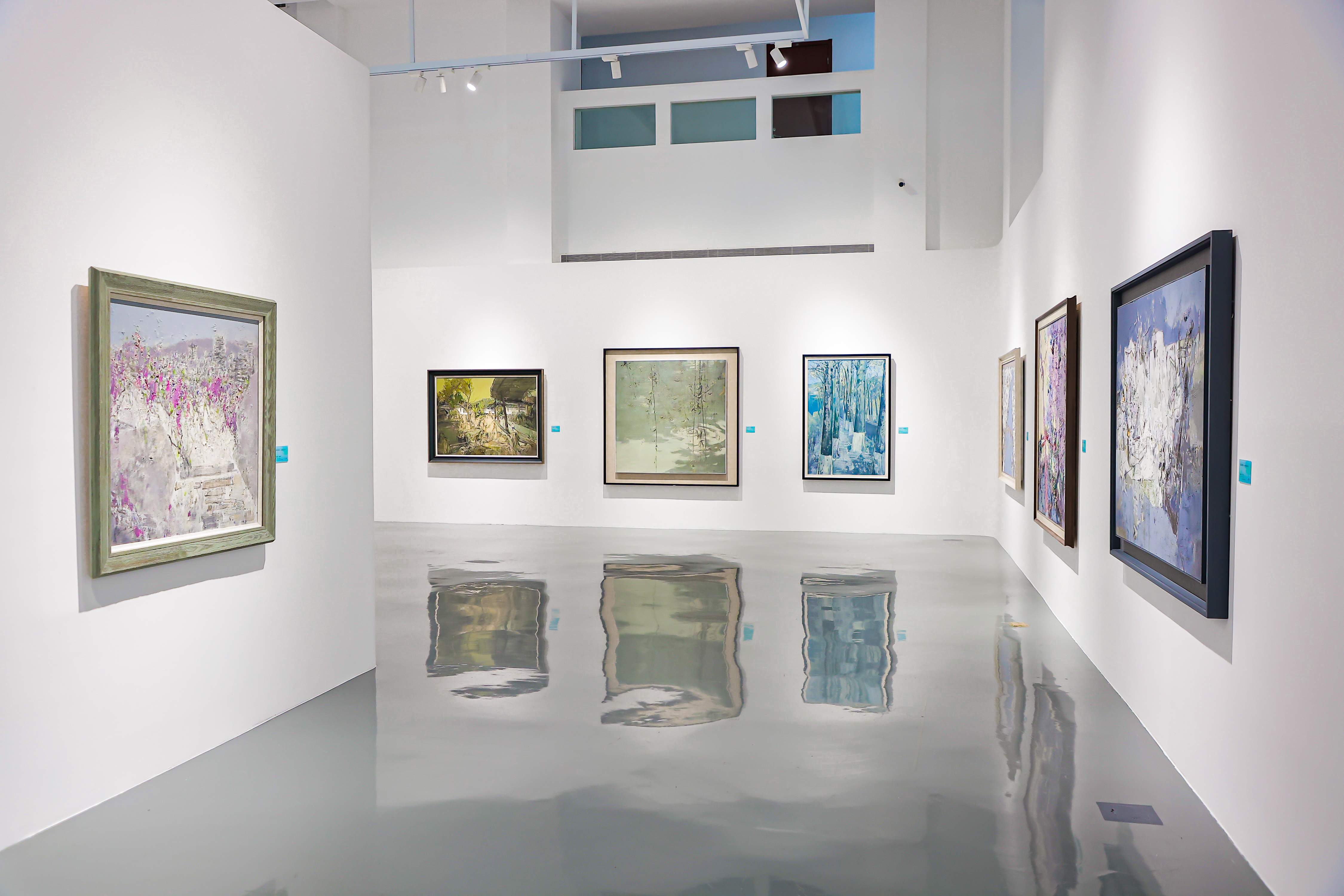 雅昌专稿中国油画作品展用油画展现新时代下诗意江南